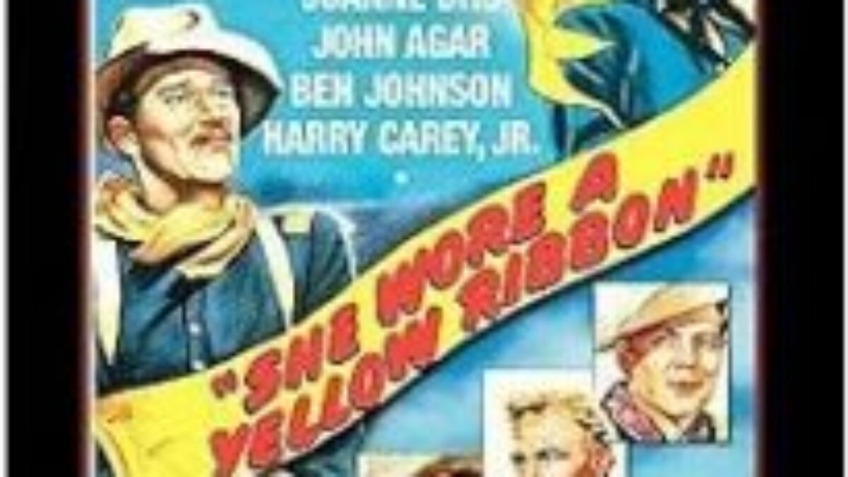 映画 黄色いリボン She Wore a Yellow Ribbon (1949) | That's Movie Talk!