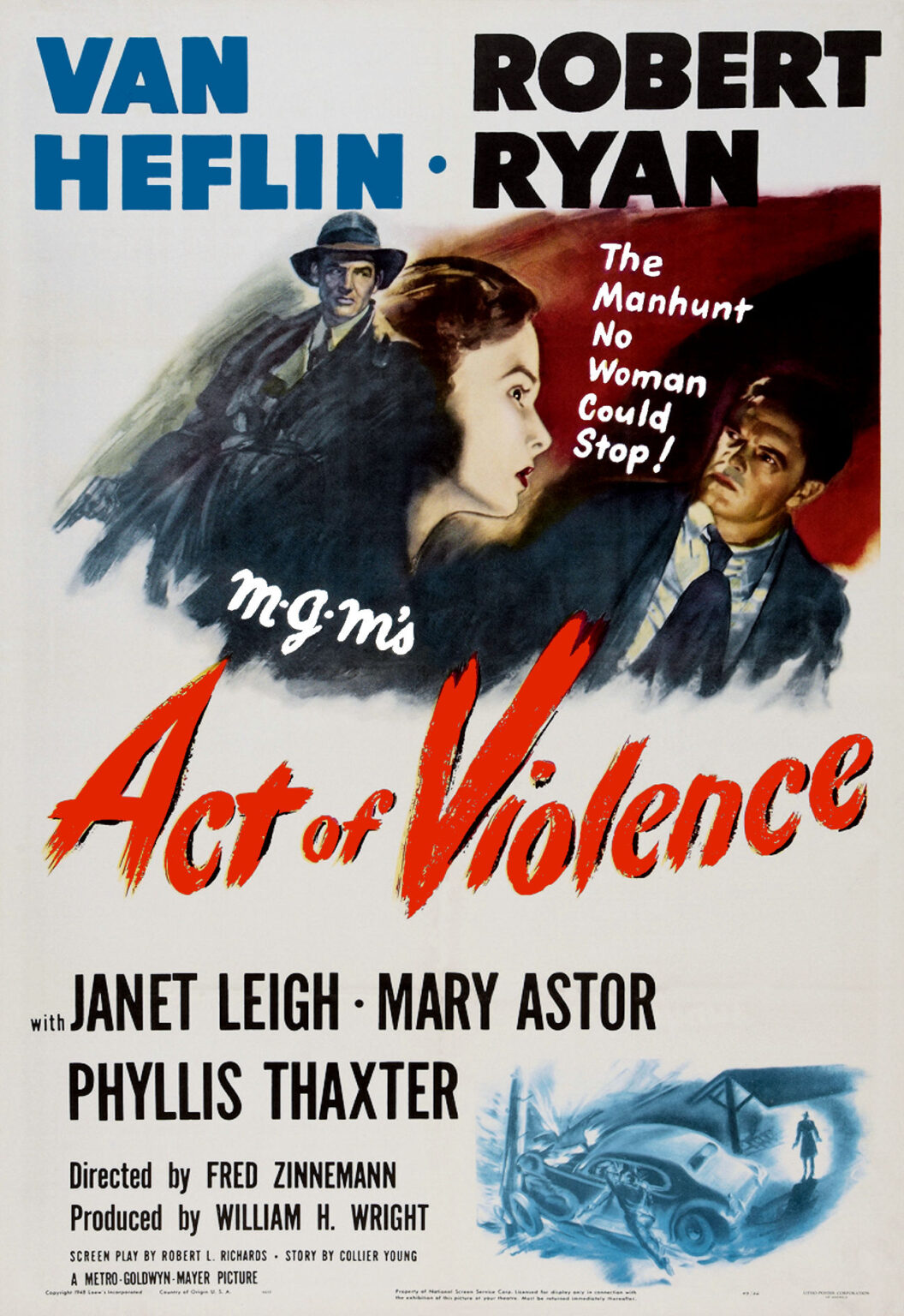映画 暴力行為 Act of Violence (1949) | That's Movie Talk!