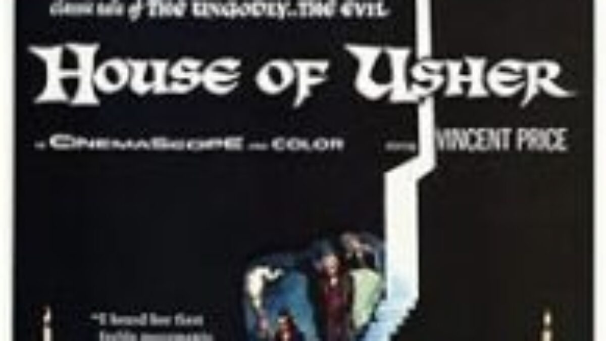 1960年公開　当時の新聞切抜き　アッシャー家の惨劇　東劇 映画 アッシャー家の惨劇 House of Usher (1960) | That's Movie Talk!